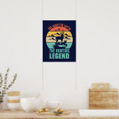 Het Man - de mythe - de jachtleger Poster (Keuken)