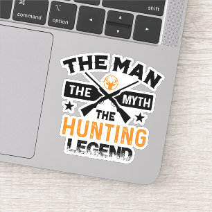 Het Man de mythe de jachtleger Sticker