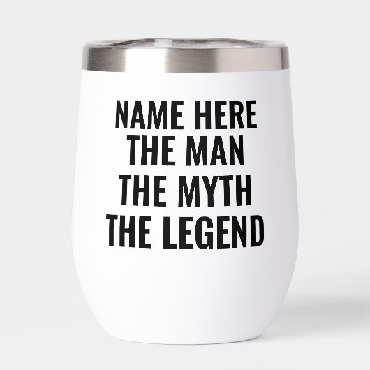 Het Man de mythe de legende (Achterkant)