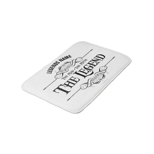 Het Man, de mythe, de Legende Bath Mat (Gekanteld)