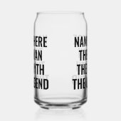 Het Man de mythe de legende Blikvorm Glas (Rechts)