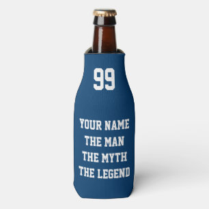 Het man de mythe de legende fles koelers flesjeskoeler
