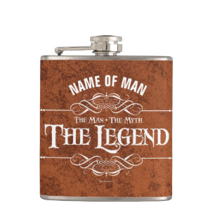 Het Man, de mythe, de legende Heupfles