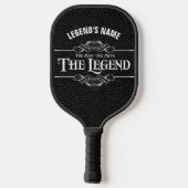 Het Man, de mythe, de legende Pickleball Paddle (Achterkant)