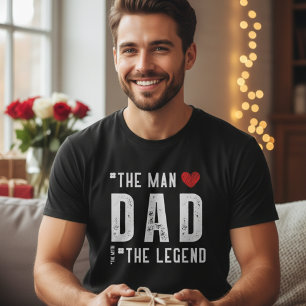 Het Man De mythe De legende   Vaderdag cadeau T-shirt