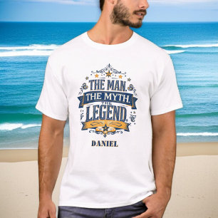 Het Man De mythe De legende Vaderdag T-shirt