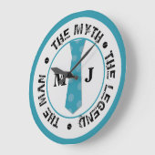 Het man de mythe van de legende gepersonaliseerde grote klok (Hoek)