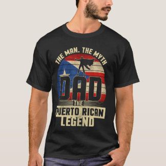 Het Man De mythe van de Puerto Ricaanse legende Da T-shirt