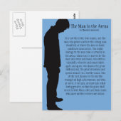 Het Man in de arena Briefkaart (Voorkant / Achterkant)