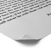 Het Man in de arena Poster (Hoek)