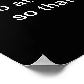 "Het Man in de arena"-Poster Poster (Hoek)