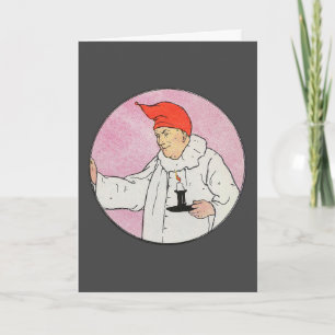 Het Man in de Maan Moeder Gans Kwekerij Rijm Kaart