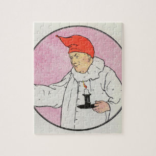 Het Man in de Maan Moeder Gans Kwekerij Rijm Legpuzzel