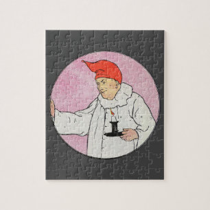 Het Man in de Maan Moeder Gans Kwekerij Rijm Legpuzzel