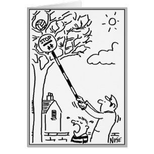 Het Man Lollipop helpt een Kol van een Boom krijge