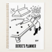 Het Man Lollipop speelt Snooker Planner (Voorkant)