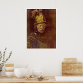 Het Man met de Gouden Helmet Poster (Keuken)