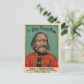 Het Man met de hond Briefkaart (Staand voorkant)