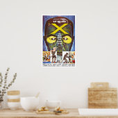Het Man met röntgenogen Poster (Keuken)