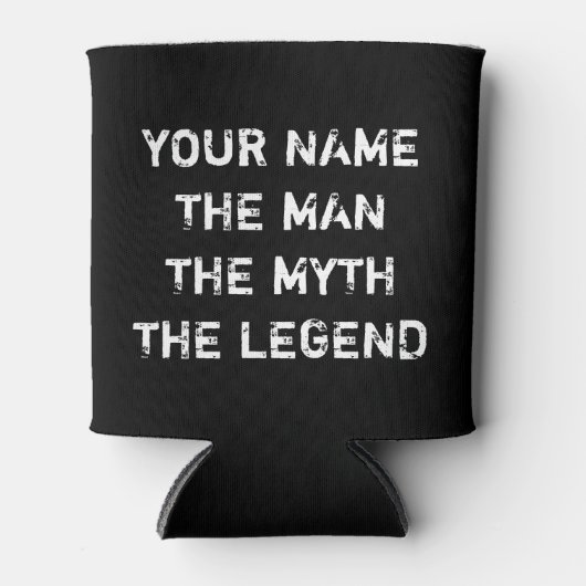 Het man mytheegelegende koelbox Vaderdag cadeau Blikjeskoeler (Voorkant)