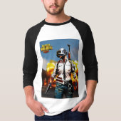 Het man T-shirt design pubg (Voorkant)