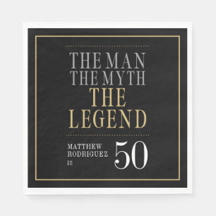 Het Man The Myth The Legend 50th Birthday Servet