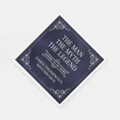 Het Man The Myth The Legend 60th Birthday Servet (Hoek)