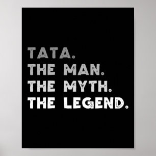 Het Man The Myth The Legend Cool Tata Poster