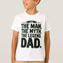 Het Man The Myth The Legend Dad T-shirt |