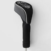 Het Man The Myth The Legend Funny Custom Name Golfheadcover (Schuin)