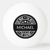 Het Man The Myth The Legend Funny Custom Name Pingpongballen (Voorkant)