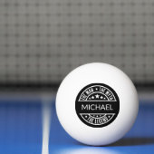 Het Man The Myth The Legend Funny Custom Name Pingpongballen (Net)