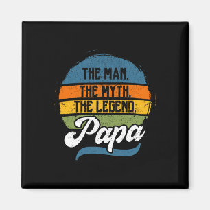 Het Man The Myth The Legend Papa Father&# s Day Magneet