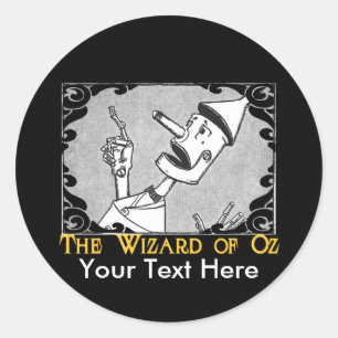 Het Man Tin past het aan! Ronde Sticker