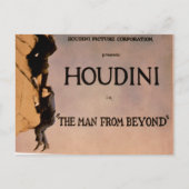 Het Man van Beyond (Houdini film, 1922) Briefkaart (Voorkant)