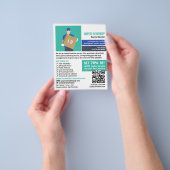 Het Man van de koerierslevering, de koeriersdienst Flyer (Hand)