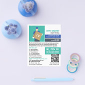 Het Man van de koerierslevering, de koeriersdienst Flyer (Enkel)