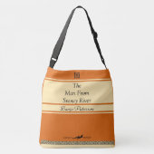 Het Man van de Snowy River Retro Book Hoesje Bag Crossbody Tas (Achterkant)