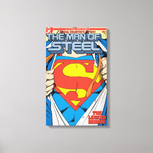 Het Man van Steel #1 Collector's Edition Canvas Afdruk