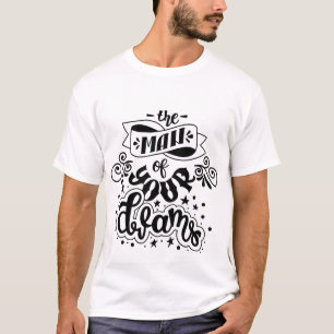 Het Man van uw dromen Modern Wedding T-shirt