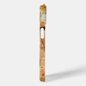 Het MAN VITRUVIAN, Antiek bruin perkament Case-Mate iPhone Case (Achterkant / Rechts)