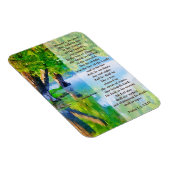 Het Man wordt afgestompt - Psalm 1:1-3 Magneet (Rechterzijde)