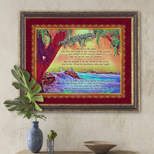 Het Man zonder randen is een soort boompsalm 1-kun Poster