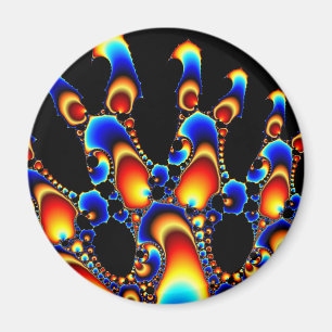 Het - Mandelbrot Fractal Art Magneet