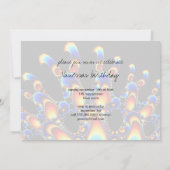 Het - Mandelbrot Fractal Kaart (Achterkant)