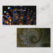 Het - Mandelbrot Fractal Visitekaartje (Voorkant / Achterkant)