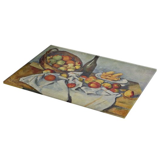 Het mandje appels van Paul Cezanne Snijplank (Hoek)