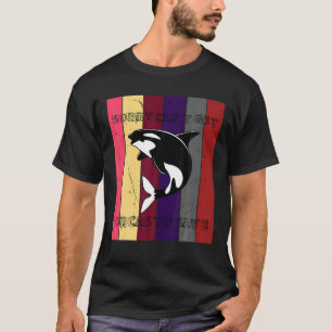 Het Mannen spijt kan geen orka's hebben om te spar T-shirt