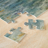 Het Manneport, Cliff op É tretttat Monet Fine Art Legpuzzel (Zijkant)