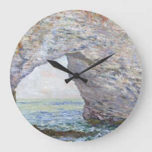 Het Manneporte nabij Étretat door Claude Monet Grote Klok